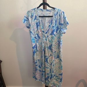 Lilly Pulitzer Cotton V-Neck Dress